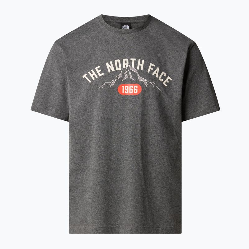 Férfi The North Face Varsity Graphic közepes szürke szürke póló 4