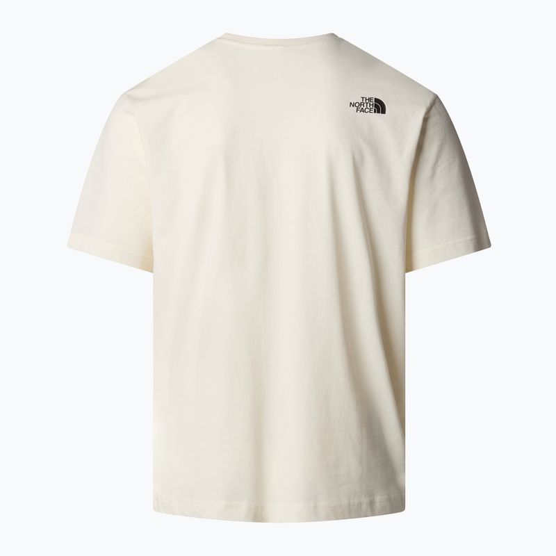 Férfi The North Face Varsity Graphic fehér dűne póló 5