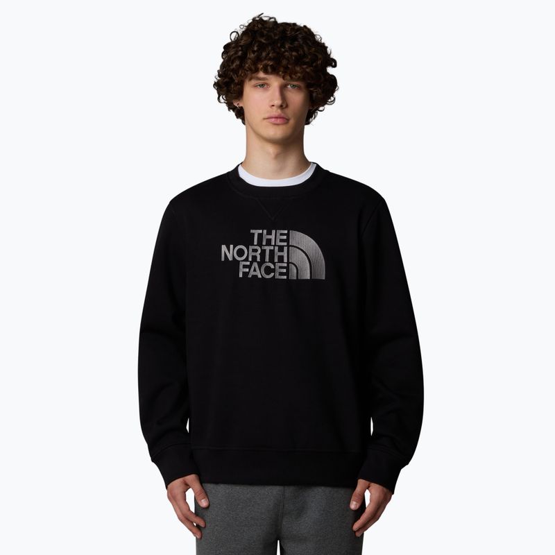 Férfi pulóver The North Face Drew Peak Crew fekete