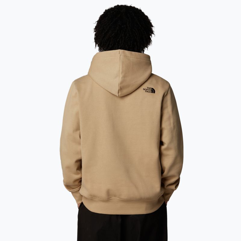 Férfi The North Face Drew Peak pulóver kapucnis pulóver khaki kő 3