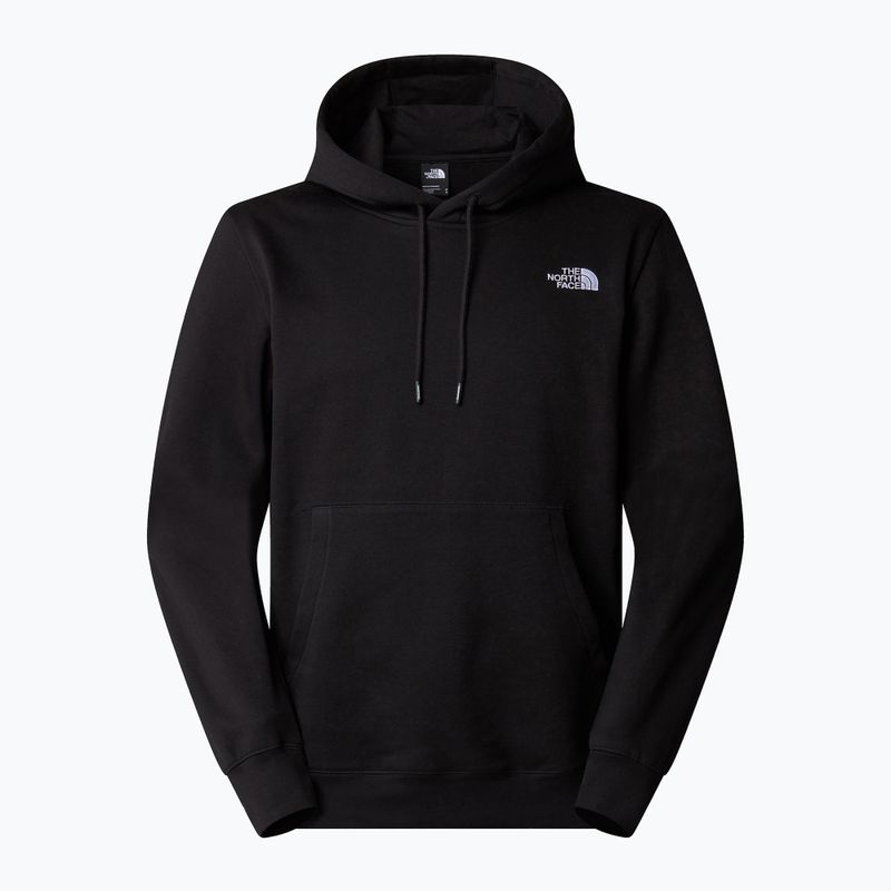 Férfi The North Face Essential Relaxed kapucnis pulóver fekete 4