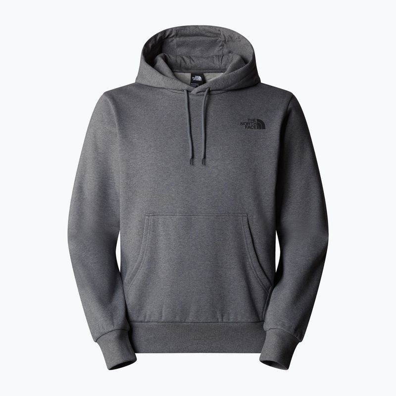 Férfi pulóver The North Face Simple Dome Hoodie közepes szürke szürke sáska 4