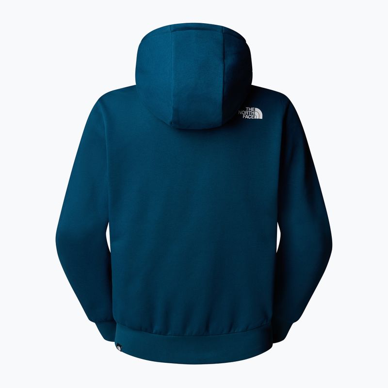 Férfi pulóver The North Face Easy Hoodie éjfekete benzin 2