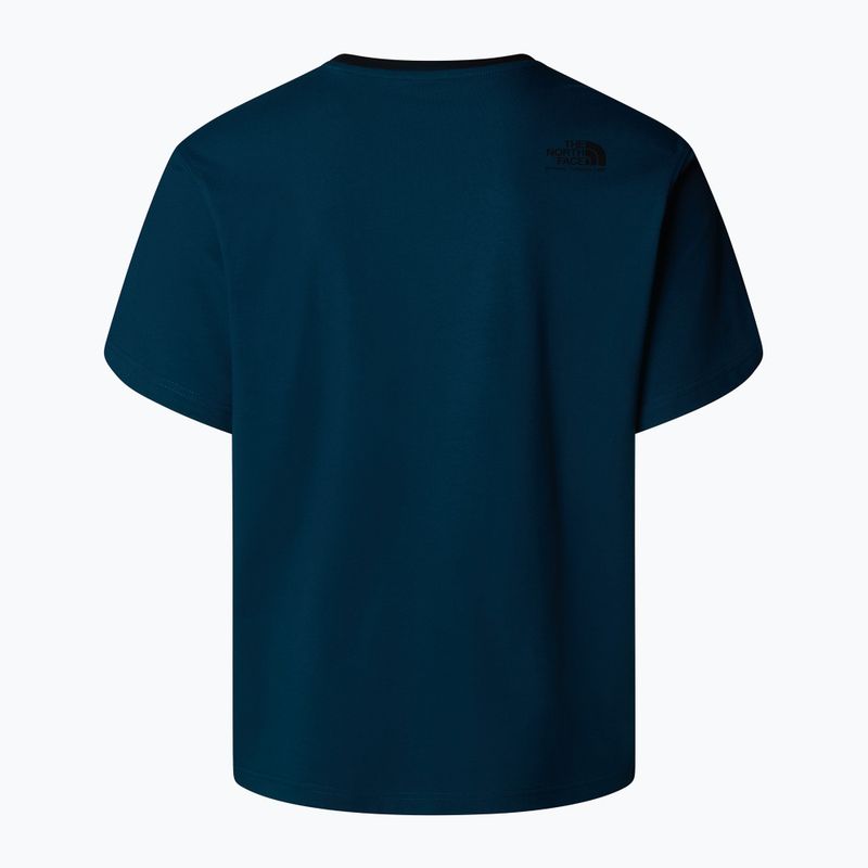 Férfi The North Face Heritage Pocket Tee éjfekete benzin póló 5