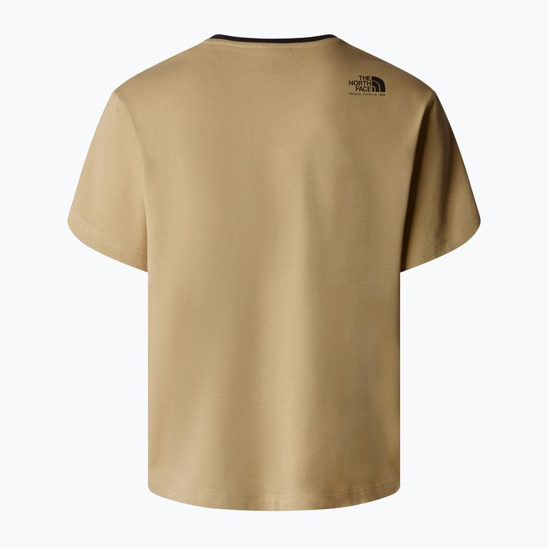 Férfi The North Face Heritage Pocket Tee khaki kő 5