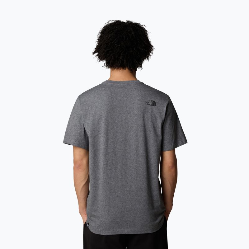 Férfi The North Face Easy t-shirt tnf medium grey heather 3