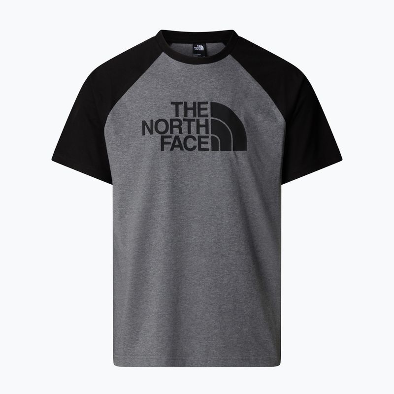 Férfi The North Face Raglan Easy közepes szürke szürke póló