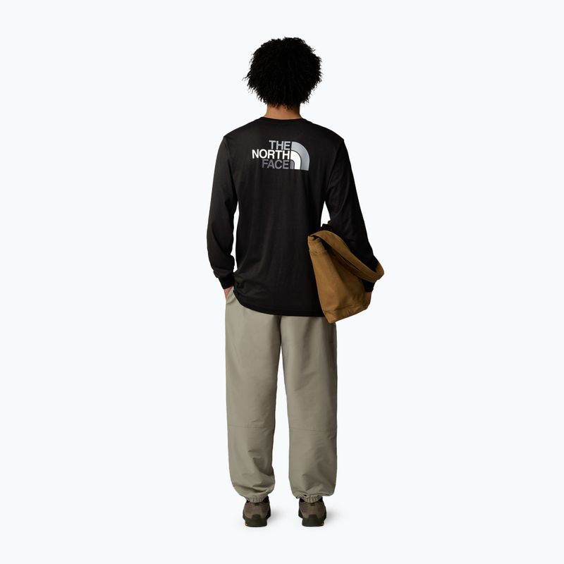 Férfi hosszú ujjú The North Face Easy Tee tnf fekete 2