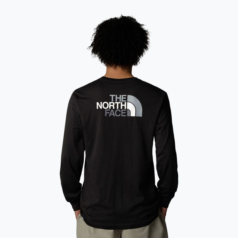 Férfi hosszú ujjú The North Face Easy Tee tnf fekete 3