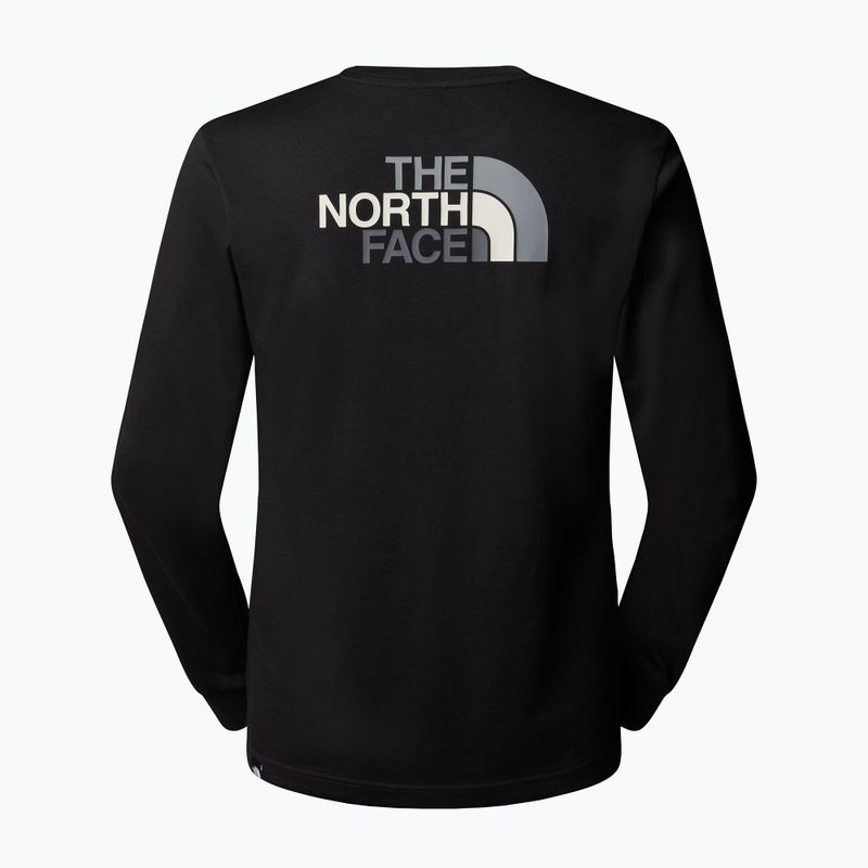 Férfi hosszú ujjú The North Face Easy Tee tnf fekete 5