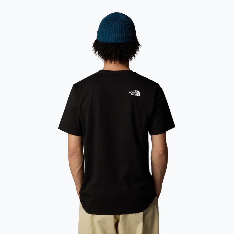 Férfi póló The North Face Fine fekete 3