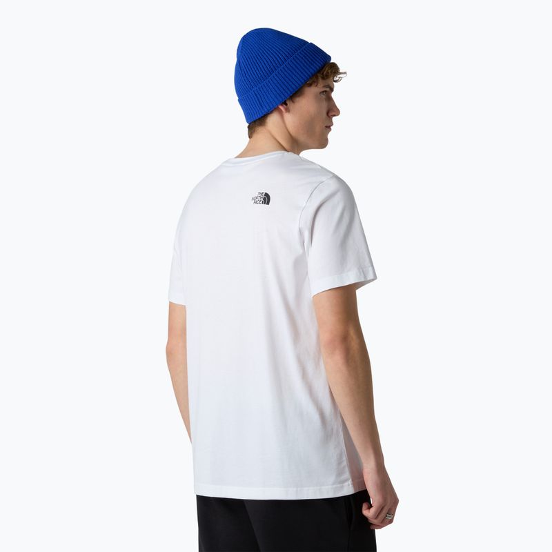 Férfi The North Face Fine fehér póló 3