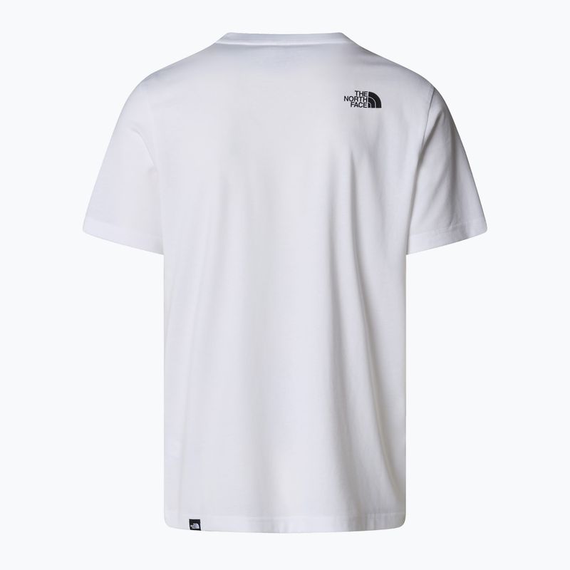 Férfi The North Face Fine fehér póló 5