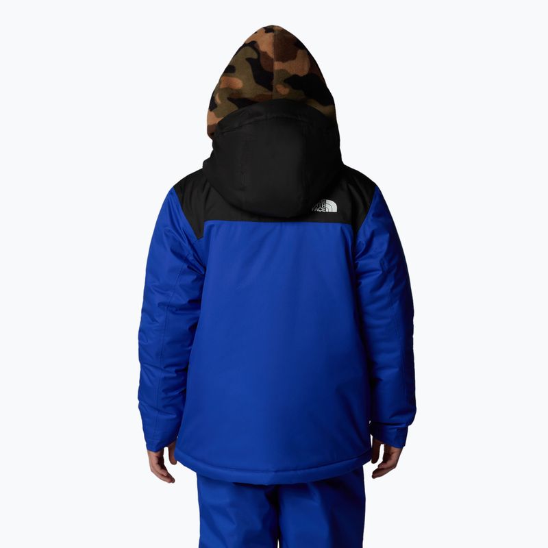 The North Face Freedom szigetelt kék gyermek sí kabát 3