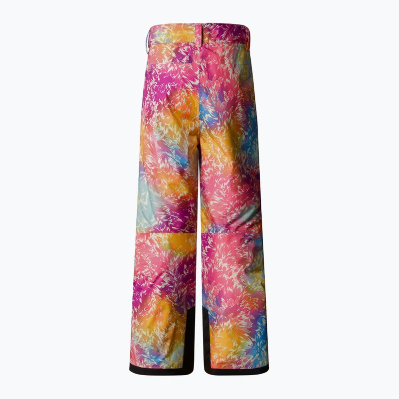 Gyerek sínadrág The North Face Freedom Insulated radiant poppy blowing wind print 5