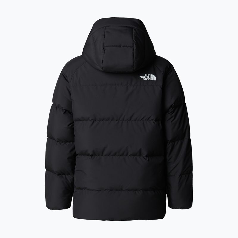 Gyermek pehelykabát The North Face Teen North Down Fleece Lined Short Parka tnf black 2