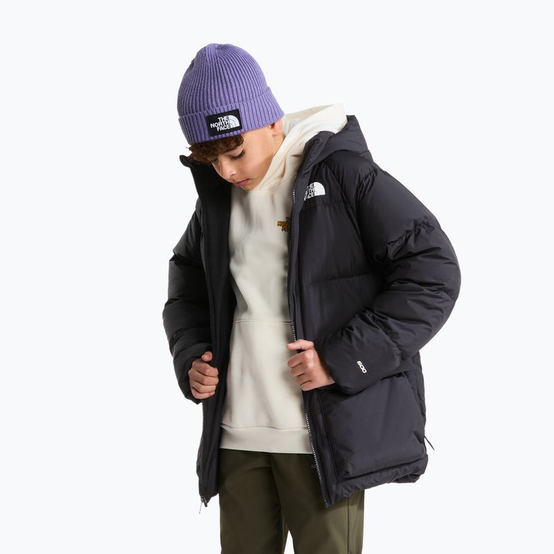 Gyermek pehelykabát The North Face Teen North Down Fleece Lined Short Parka tnf black 6