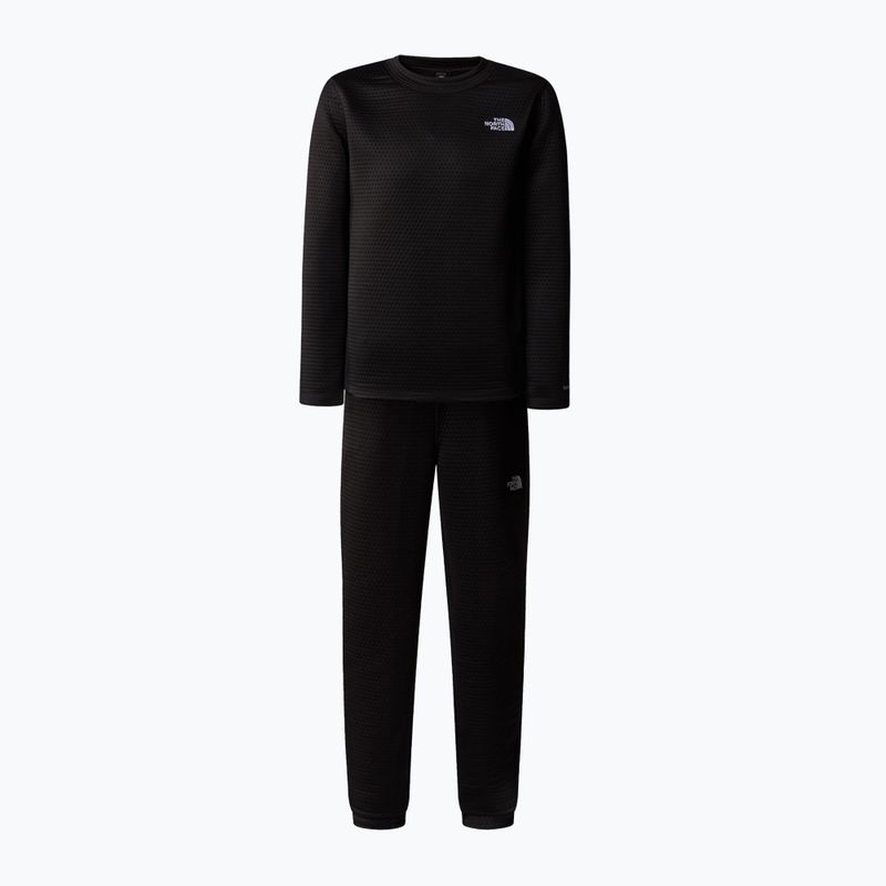 Gyerek thermo alsónemű szett The North Face Dotknit Thermal black