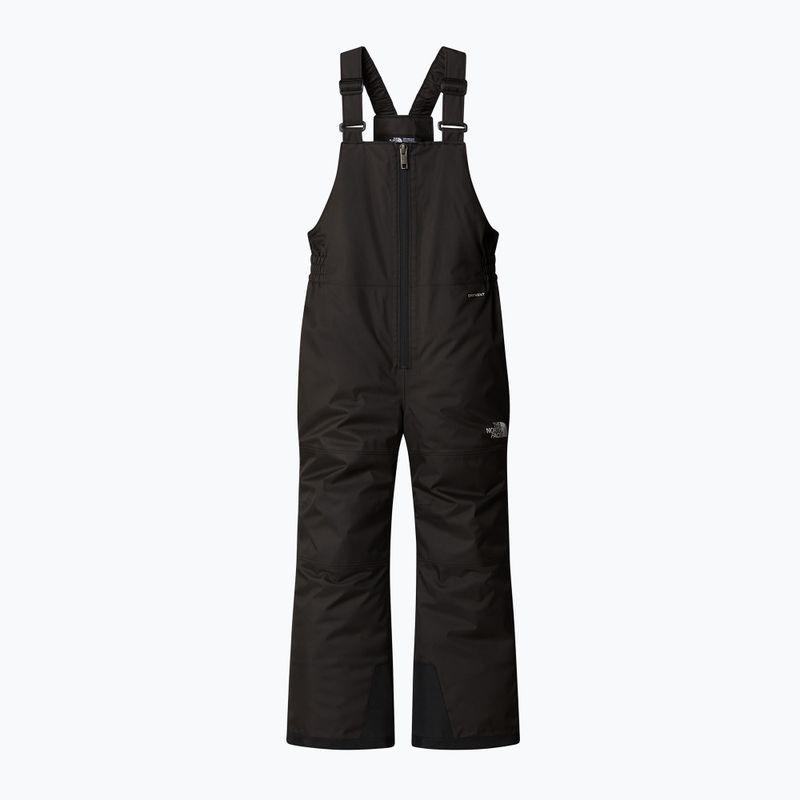 Gyermek síelő nadrág The North Face Kid Freedom Insulated Bib fekete 4