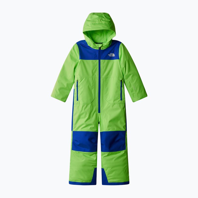Gyerek síoverall The North Face Kid Freedom Snow Suit safety green 3