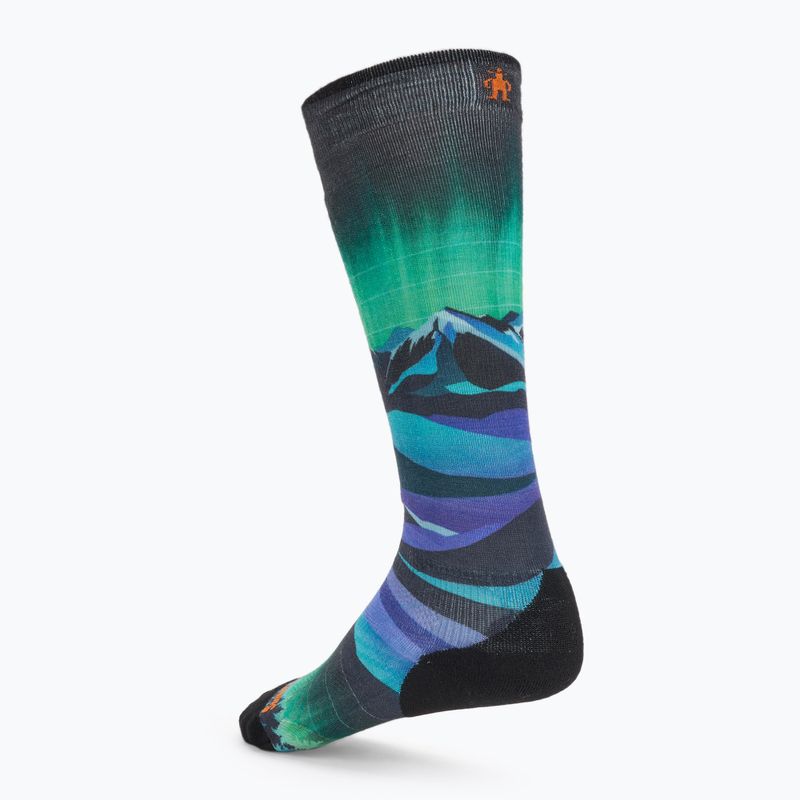 Női sízokni Smartwool Ski Targeted Cushion Compression Print OTC black 2