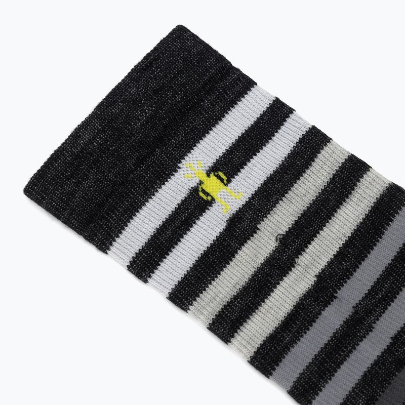 Zokni Smartwool Everyday Spruce Street Crew black/white 3