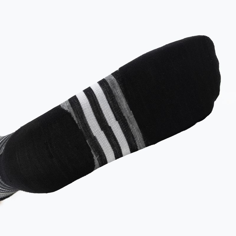 Zokni Smartwool Everyday Spruce Street Crew black/white 4