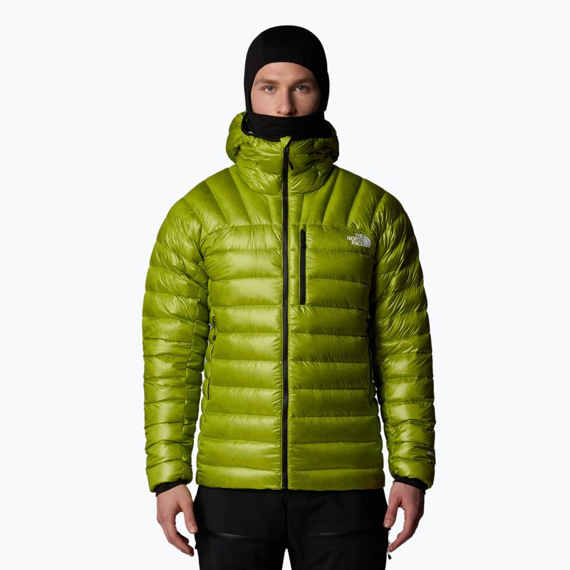 Férfi pehelykabát The North Face Summit Breithorn Hoodie meadow grass 4