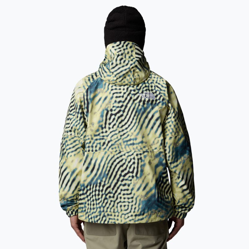 Férfi sídzseki The North Face Build Up Jacket nettle the lift print 3