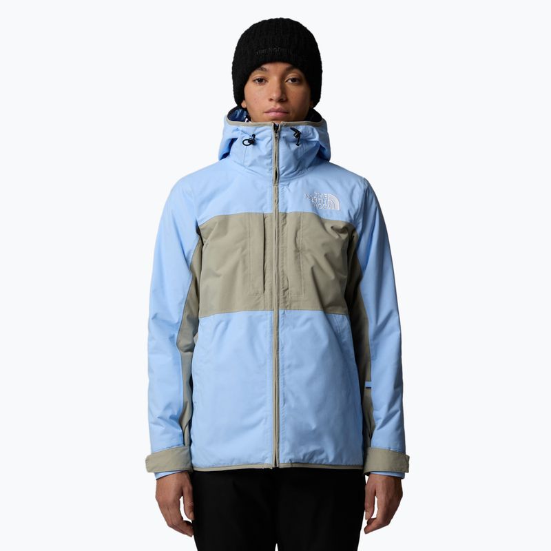 Női sí kabát The North Face Namak Insulated búzavirág/agyag szürke