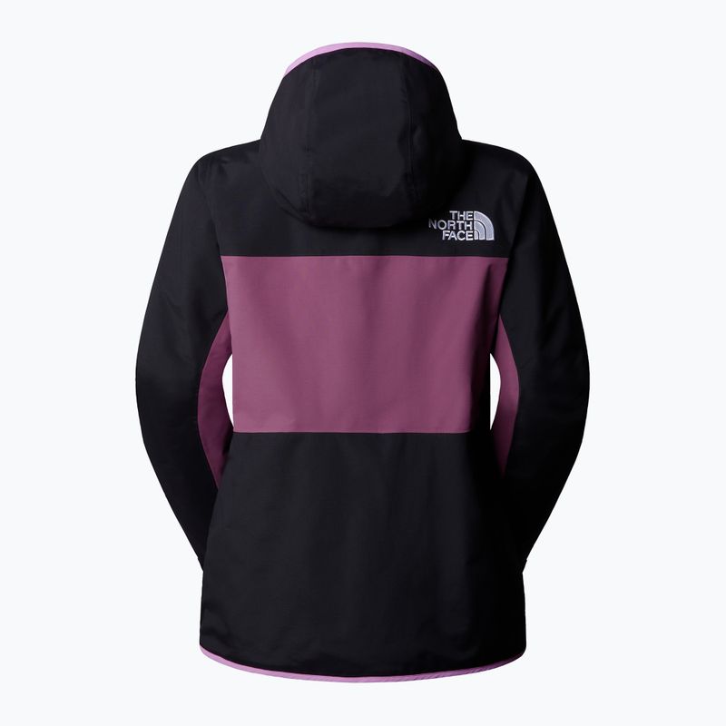 Női sí kabát The North Face Namak Insulated fekete/éjszakai lila 6