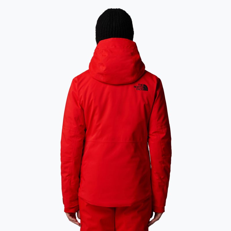 Női sí dzseki The North Face Lenado tüzes piros 3