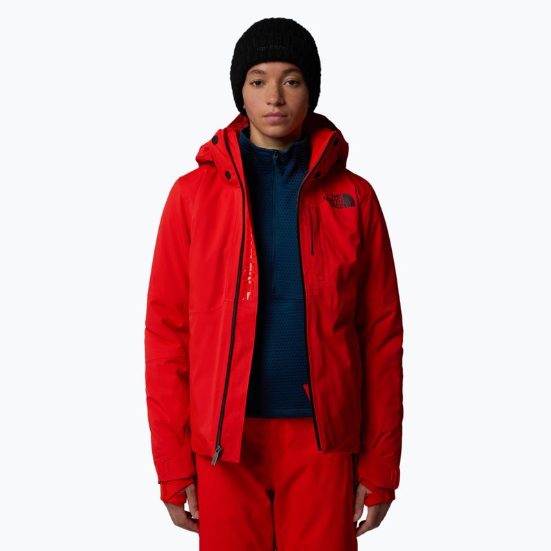 Női sí dzseki The North Face Lenado tüzes piros 4