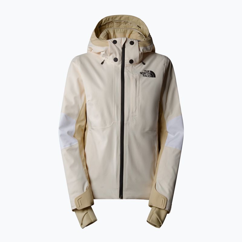 Női sí dzseki The North Face Lenado fehér dune/gravel/khaki 5