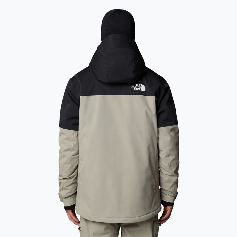 Férfi sí dzseki The North Face Chakal agyag szürke/fekete 3