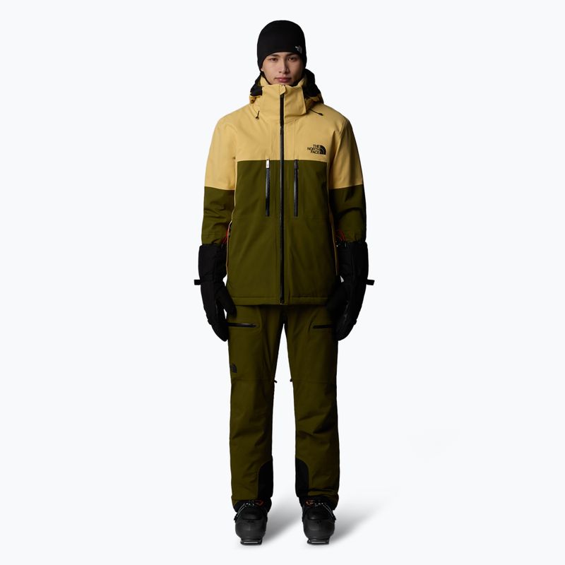 Férfi sí dzseki The North Face Chakal lichen gold/forest olive 2