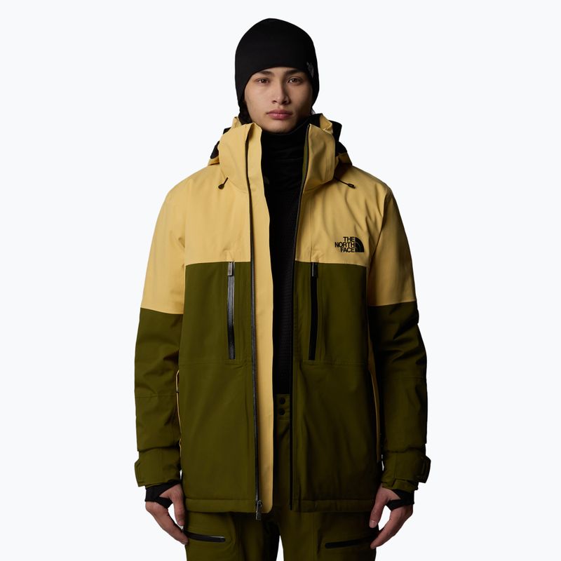 Férfi sí dzseki The North Face Chakal lichen gold/forest olive 4