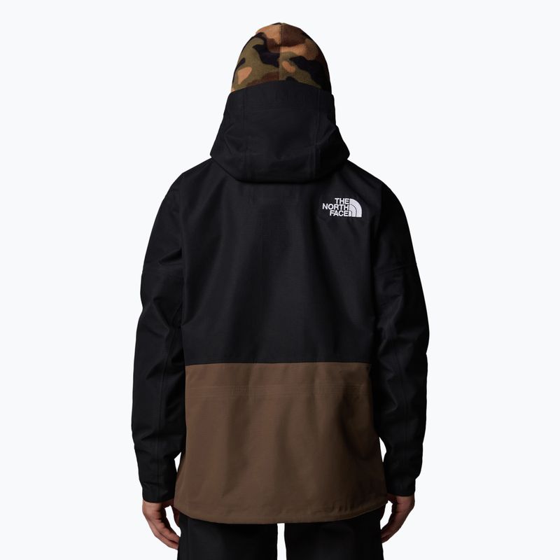 Férfi sídzseki The North Face Dragline black/smokey brown 3