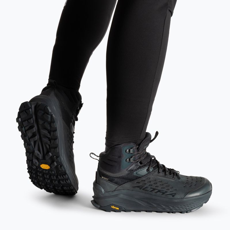 Férfi Altra Olympus 6 Hike Mid GTX túrabakancs fekete 2