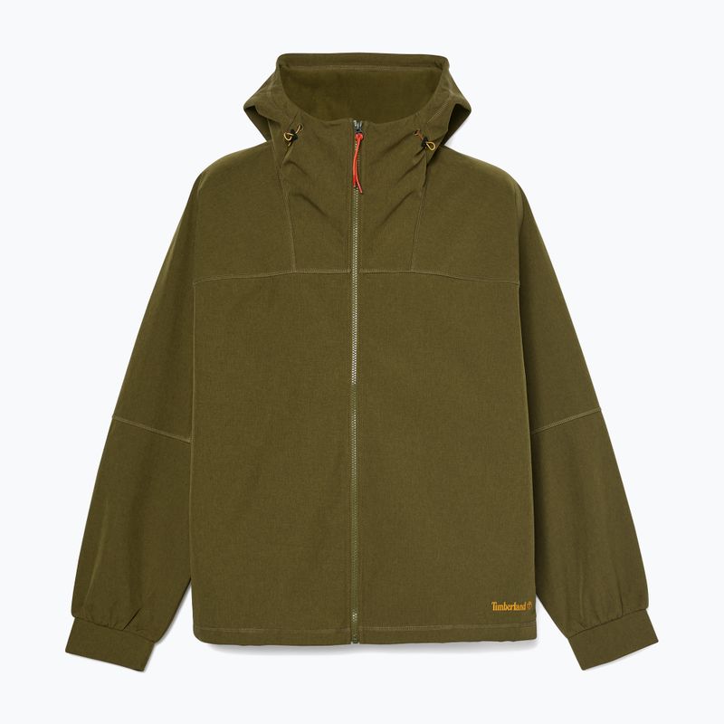 Férfi Timberland Softshell kapucnis dzseki sötét olívazöld 6