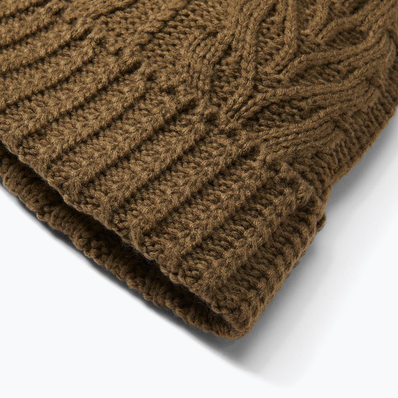 Női téli sapka Timberland Cable Premium Pom Beanie leaf green 2