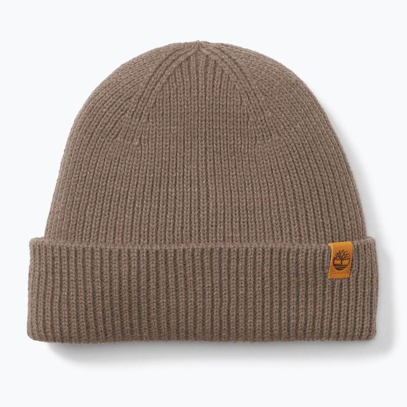 Téli sapka Timberland Fisherman Beanie chocolate chip