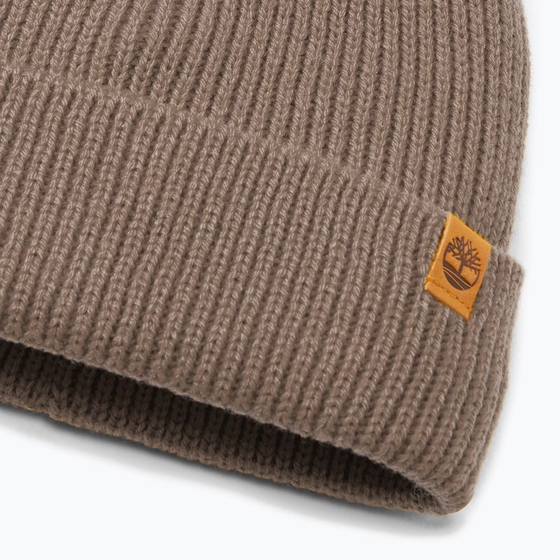 Téli sapka Timberland Fisherman Beanie chocolate chip 2