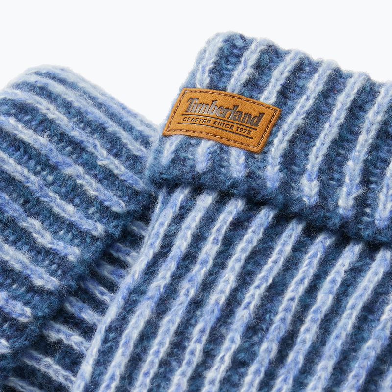 Női Kesztyű Timberland Plaited Melange Mitten frozen fjord 2