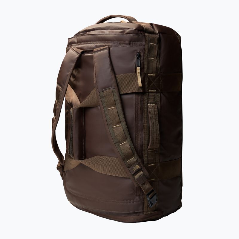 The North Face Base Camp Voyager Duffel 42 l füstös barna/khaki kő utazótáska 2