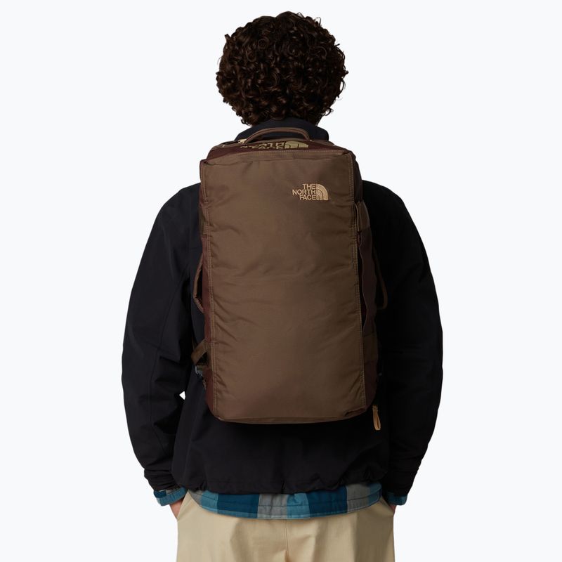 The North Face Base Camp Voyager Duffel 32 l füstös barna/khaki kő utazótáska 7