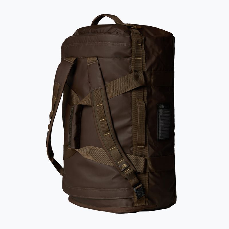 The North Face Base Camp Voyager Duffel 62 l füstös barna/khaki kő utazótáska 2