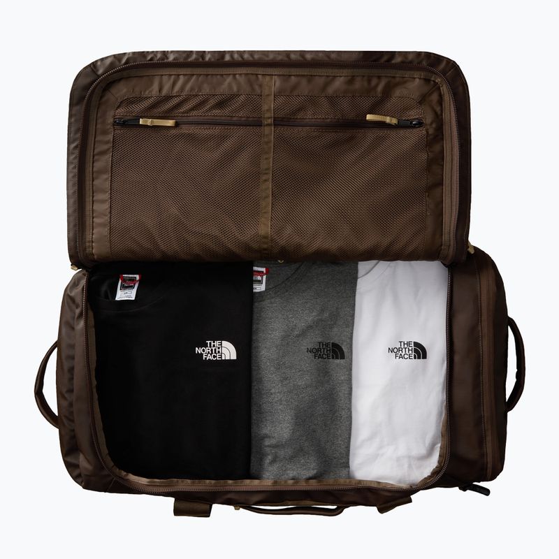 The North Face Base Camp Voyager Duffel 62 l füstös barna/khaki kő utazótáska 5