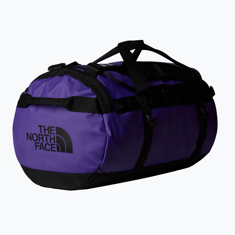 The North Face Base Camp Duffel L 95 l csúcs lila/fekete utazótáska