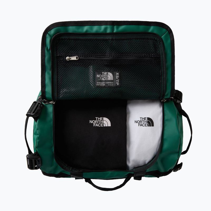 The North Face Base Camp Duffel XS 31 l utazótáska evergreen/fekete 4